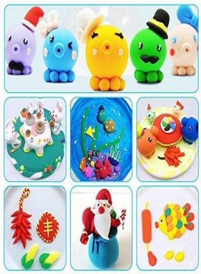 BEFLIX Pack of 36 Air Dry Clay, Colorful Children Soft Playing Clay with 3 Tools, Creative Art & Crafts Clay, Craft Materials for Decoration Items & for Improving Kids Skills - Image 2